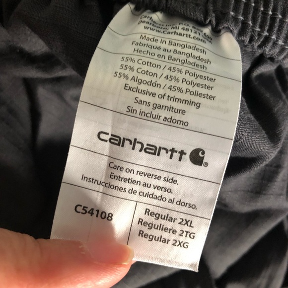 Carhartt Ripstop multi-cargo scrub pants, size 2XL - Picture 10 of 10